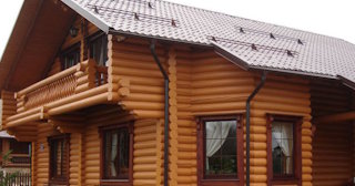 Строительство дома из оцилиндрованного бревна в Североуральске - от 137384 рублей