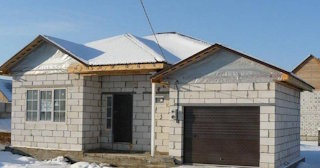 Одноэтажные дома из пеноблоков под ключ в Североуральске - от 137384 рублей